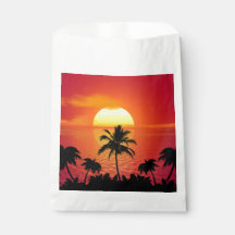 Sunset tropical