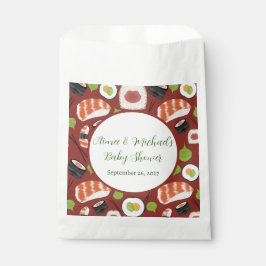 Sacolinha Sushi Chá de fraldas neutro por sexo