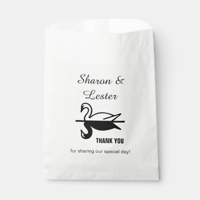 Sacolinha Swans Obrigado (Frente)