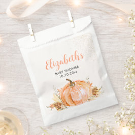 Sacolinha Sweet Little Pumpkin is on her Way, Baby Shower