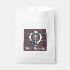 Sacolinha Tartan Clan Carnegie Crest