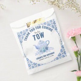 Sacolinha Tea for Two – Floral 2nd Birthday Party