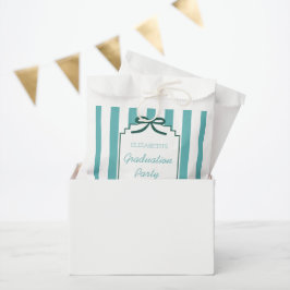 Sacolinha Teal Green Graduation