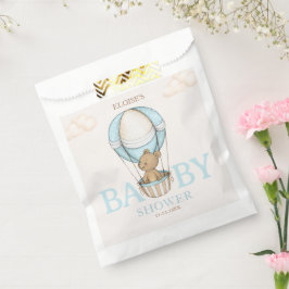 Sacolinha Teddy Bear Hot Balloon Aurora Chá de fraldas