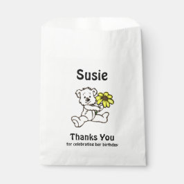 Sacolinha Teddy Bear Obrigado