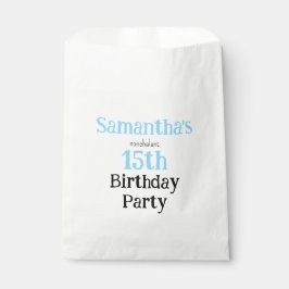 Sacolinha Teen Nonchalant Birthday Party Invitation