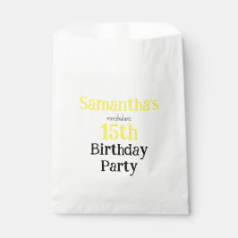 Sacolinha Teen Nonchalant Birthday Party Invitation