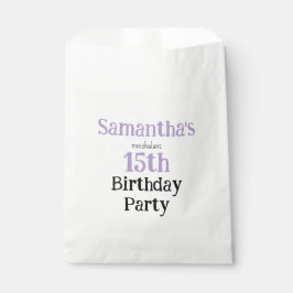 Sacolinha Teen Nonchalant Birthday Party Invitation