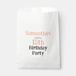 Sacolinha Teen Nonchalant Birthday Party Invitation