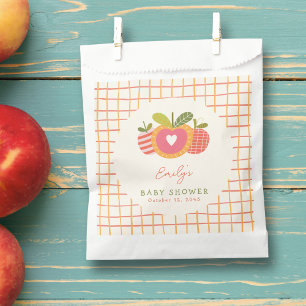 Sacolinha Tema da Maçã Chá de fraldas de Queda de Queda Lara