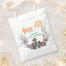 Tema de Queda de Chá de fraldas do Halloween da Ca