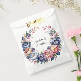 Sacolinha Terra Floral Elegante Para Casamento
