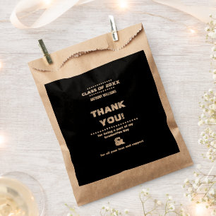 Sacolinha Thank You Graduation Party Custom Favor Bags
