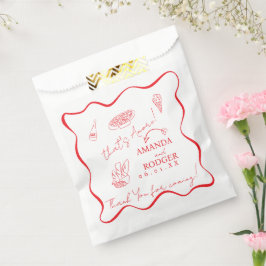 Sacolinha That’s Amore Italian Doodles Wedding 