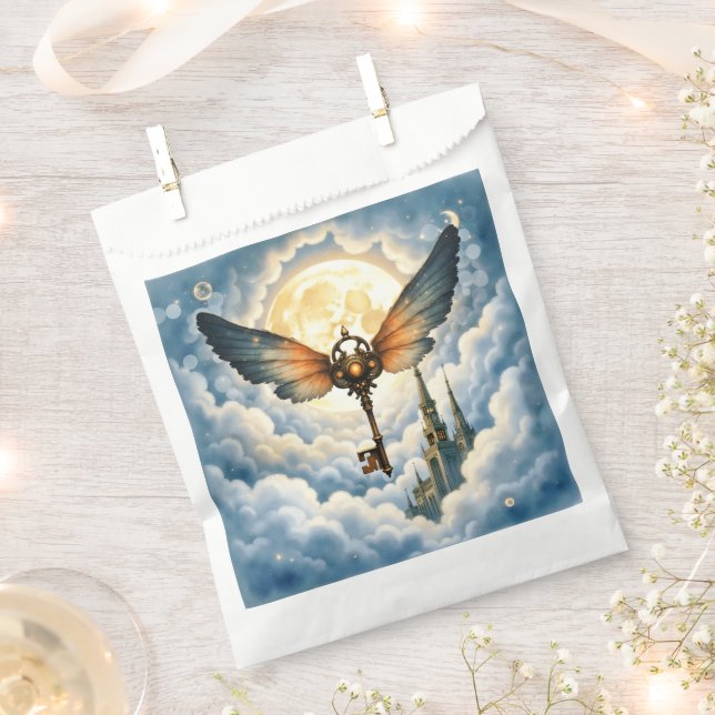 Sacolinha The Key of Eternity – Steampunk Wings  (Cortado)