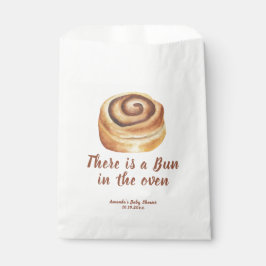 Sacolinha There is a Bun in the oven Baby Shower