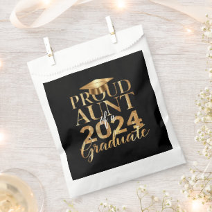 Sacolinha Tia Orgulhosa de uma Turma de Formatura de 2024