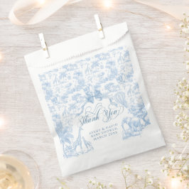 Sacolinha Todos os Chás Azul Safari Animal Baby Boy