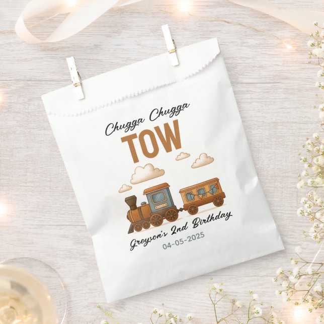 Sacolinha Todos os segundos aniversários do comboio de alta  (Cortado)