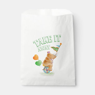 Sacolinha Tome-lhe o circo personalizado ausente as bolsas