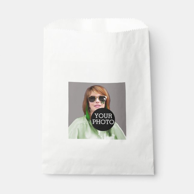 Sacolinha Torne sua própria decoração fácil com sua imagem e (Frente)