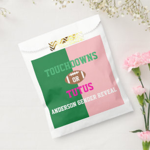 Sacolinha Touchdowns ou Revelação de Gênero de Tutus