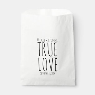 Sacolinha Tratado personalizado de casamento de amor verdade