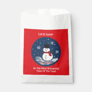 Sacolinha Tratamento de Neve Vermelha PERSONALIZE