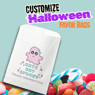 Sacolinha Tratamentos de Halloween bonitos, mas assustadores