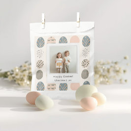 Sacolinha Trendy Pastel Easter Photo | Personalized