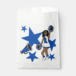 Sacolinha Três Cheias de White Favor Personalizado Bag Azul 