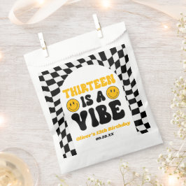 Sacolinha Treze É Uma Festa de Aniversário Retro 13