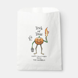 Sacolinha Trick ou Tratar Bolsas de Favor do Halloween