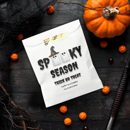 Sacolinha Trick ou Treat do Halloween - Fantasmas da Estação