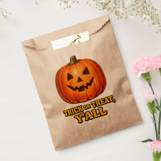 Sacolinha Trick ou Treat, Galera Abóbora Sulista Retro