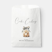 Troca de Cookies Modernos Chic Elegante