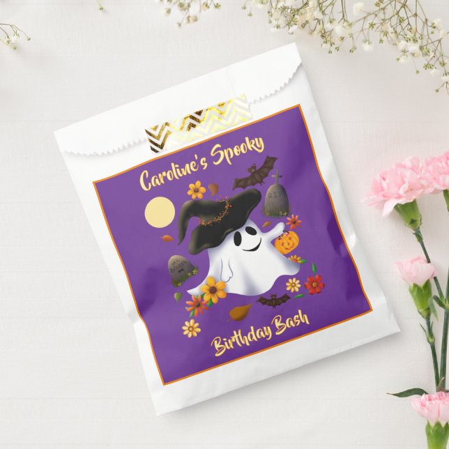 Sacolinha Truque fantasma de bruxa ou cemitério (Selado)