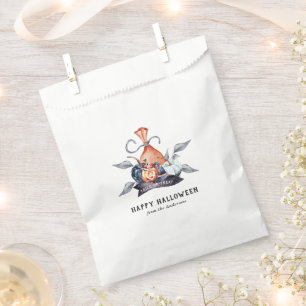 Sacolinha Truque Ou Tratar Bolsas De Favor De Goodie Hallo