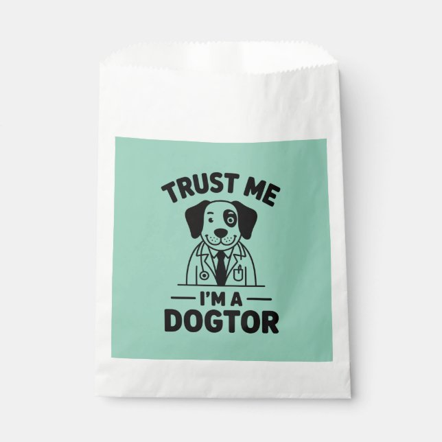 Sacolinha Trust Me I’m a Dogtor (Frente)