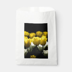 Sacolinha Tulipas Amarelas e Brancas