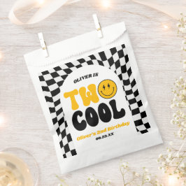 Sacolinha Two Cool Retro Arch Second 2nd Birthday Party