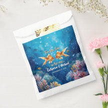 Two Less Fish In The Sea Underwater Wedding