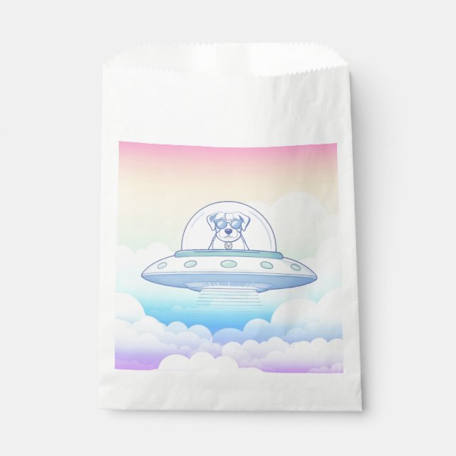 Sacolinha UFO PETS - Baby Shower - (Frente)