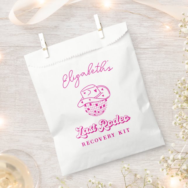 Sacolinha Último Kit de Recuperação de Bachelorette de Cowgi (Cortado)