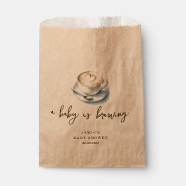 Sacolinha Um bebê está criando Chá de fraldas