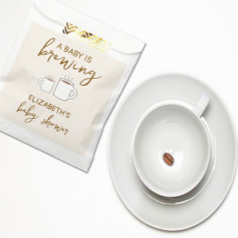 Sacolinha Um Bebê Está Fazendo Chá de fraldas