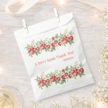 Um Berry Doce Obrigado Morangos Flor