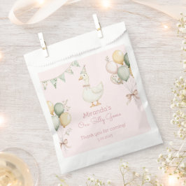 Sacolinha Um Bobo Goose Girl primeiro aniversario