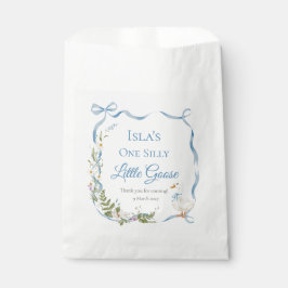 Sacolinha Um Bobo Pequeno Ganso Aquarela