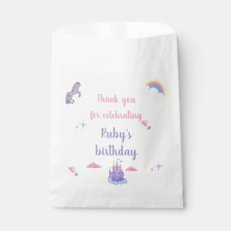 Sacolinha Um castelo Whimsical, conto de fadas e bolsa de fa